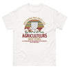 T-shirt Bretagne blanc - Déconne pas avec les agriculteurs bretons