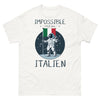 T-shirt Italie blanc - Impossible n'est pas un défi