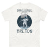 T-shirt Bretagne blanc - Impossible n'est pas Breton