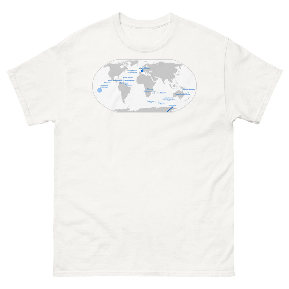 T-shirt blanc - Design unique et local