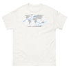 T-shirt blanc - Design unique et local