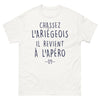 T-shirt Lariège blanc - Chassez-le, il revient à l'apéro