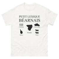 Thumbnail for T-shirt Béarnais blanc - Petit Lexique pour les amoureux de la culture