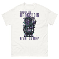 Thumbnail for T-shirt Ardèche blanc - Tu devrais être Ardéchois, c'est le kiff !