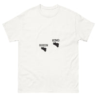 Thumbnail for T-shirt Scandinavie blanc - Reine et Roi avec humour