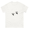 T-shirt Scandinavie blanc - Reine et Roi avec humour