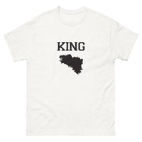 Thumbnail for T-shirt humour royal blanc - King in Clear design