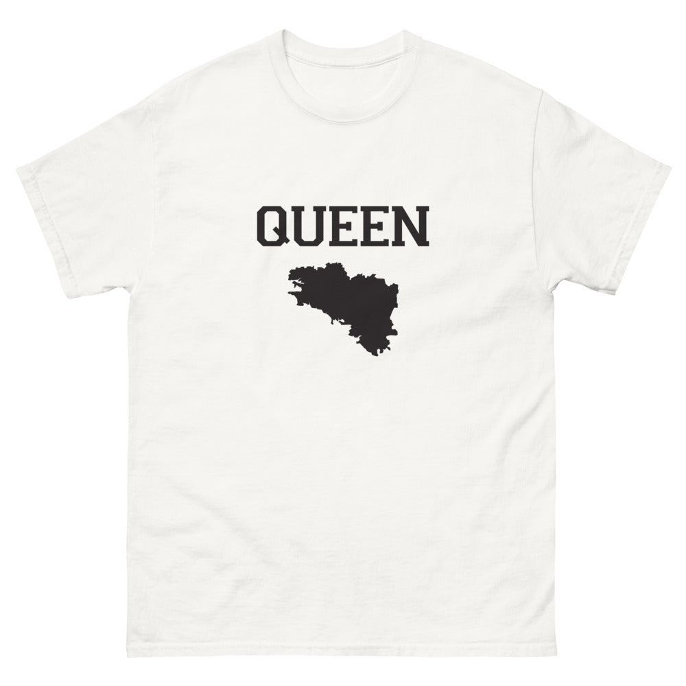 T-shirt Bretagne blanc - Queen of Brittany
