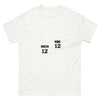 T-shirt humour blanc - Déclarez votre royauté avec style