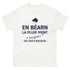 T-shirt Béarnais blanc - La Pluie Vient Toujours du Pays Basque