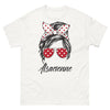 T-shirt Alsacienne blanc - Fierté et humour des racines