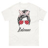 T-shirt Italie blanc - Charme et fierté des racines méditerranéennes