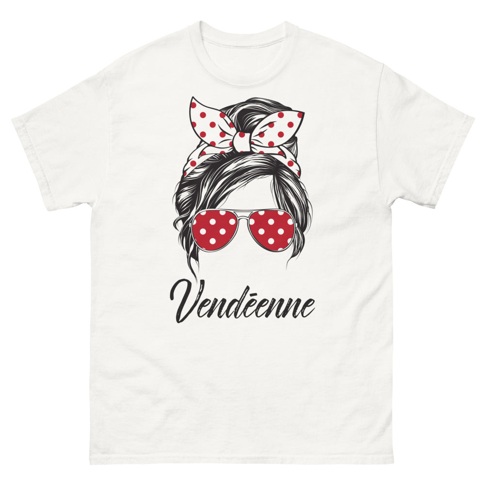 T-shirt Vendée blanc - Véritable souvenir de Vendée