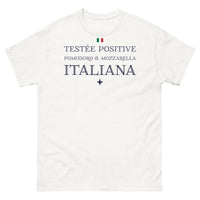 Thumbnail for T-shirt Italie blanc - Positive Pomodoro & Mozzarella