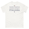 T-shirt Italie blanc - Positive Pomodoro & Mozzarella