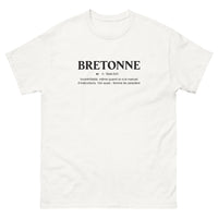 Thumbnail for T-shirt Bretagne blanc - Bretonne Incontrôlable