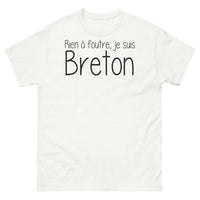 Thumbnail for T-shirt Bretagne blanc - Rien à foutre, Je Suis Breton