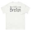 T-shirt Bretagne blanc - Rien à foutre, Je Suis Breton
