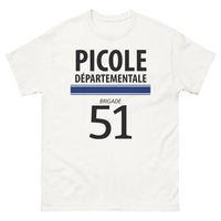 Thumbnail for T-shirt Marne blanc - Brigade de la Picole Départementale 51