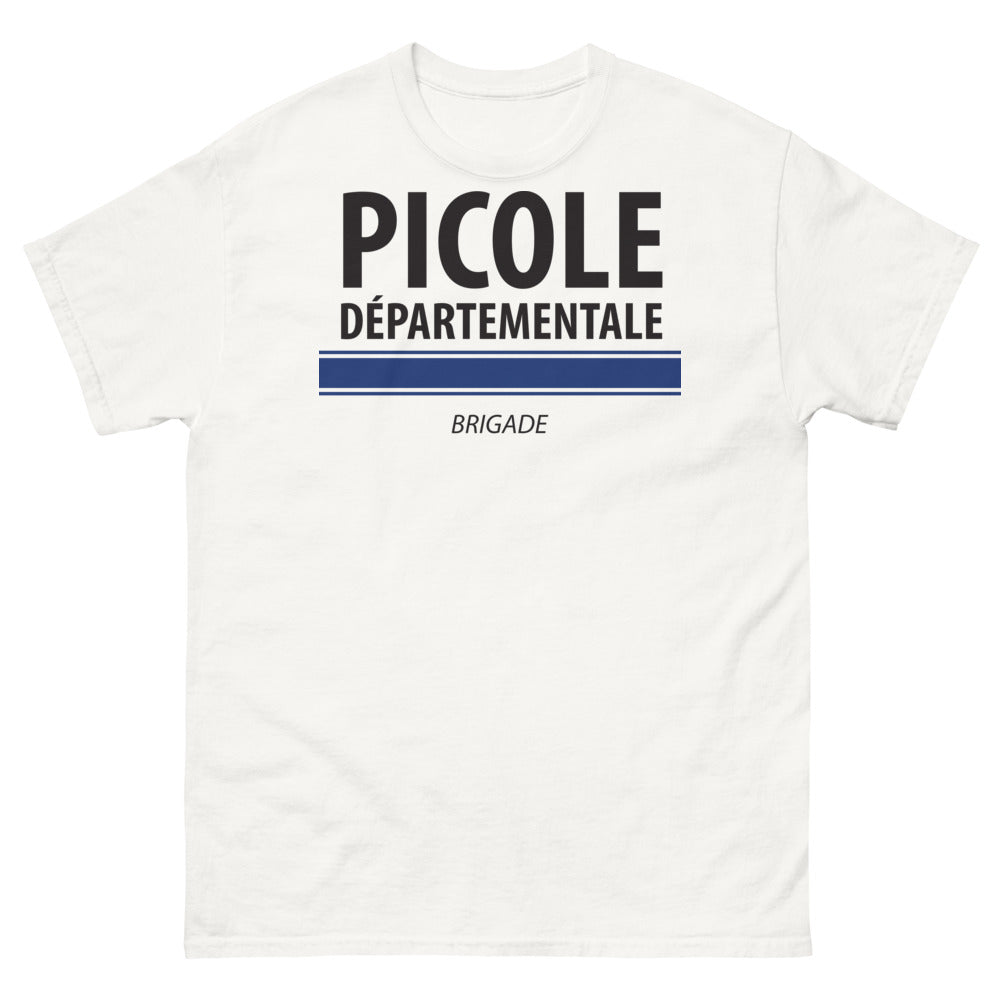 T-shirt Picole blanc - Brigade Départementale de la Picole