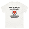 T-shirt Aude blanc - Les Audois, héros des Catalans