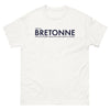 T-shirt Bretagne blanc - Ne sous-estime jamais ma main !