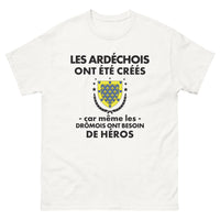 Thumbnail for T-shirt Ardèche blanc - Les Ardéchois ont été créés
