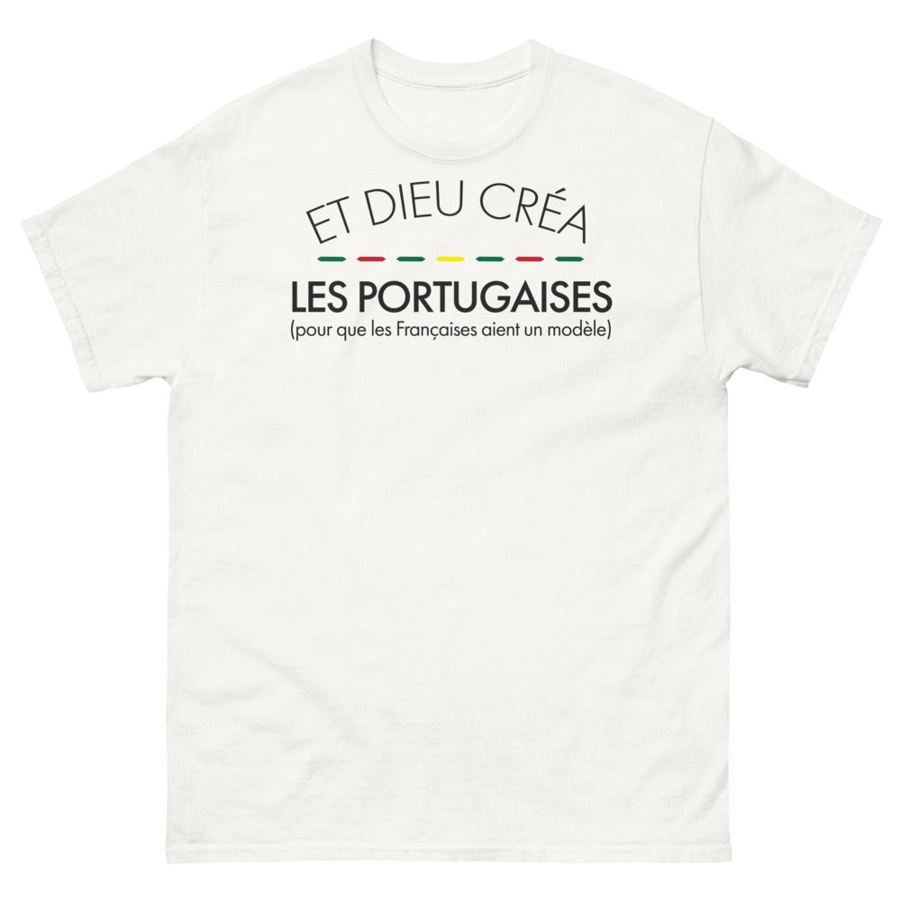T-shirt Portugal blanc - Et Dieu créa les Portugaises