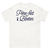 Thumbnail for T-shirt Bretagne blanc - Père-fect pour les papas bretons
