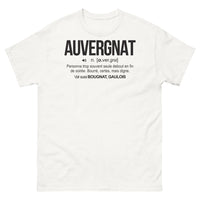 Thumbnail for T-shirt Auvergnat blanc - fier et digne jusqu'au bout