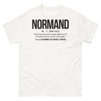 Thumbnail for T-shirt Normand blanc - Viking moderne et digne