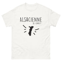 Thumbnail for T-shirt Alsace blanc - Alsacienne de Compétition