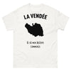 T-shirt Vendée blanc - Là où mon histoire commence