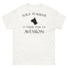 T-shirt Aveyron blanc - Tout plaquer et partir vivre en Aveyron