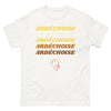 T-shirt Ardèche blanc - Fierté des Ardéchoises