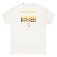 Thumbnail for T-shirt Italie blanc - hommage joyeux aux racines italiennes