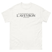 Thumbnail for T-shirt Aveyron blanc - Il y a deux types de personnes