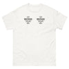 T-shirt Bretagne blanc - Vivre en Bretagne, le paradis amélioré