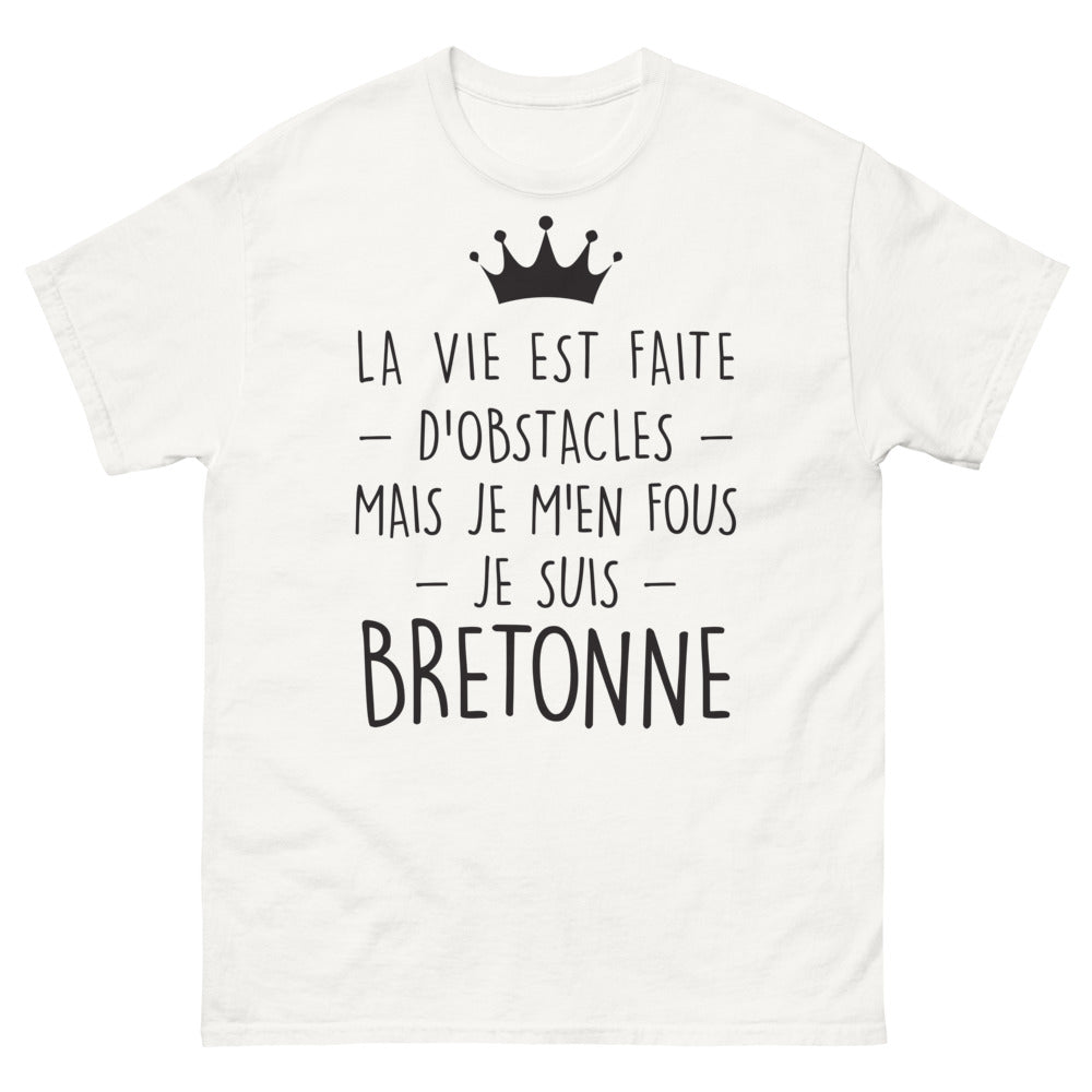 T-shirt Bretagne blanc - Fier d'être Bretonne