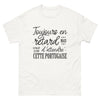 T-shirt Portugal blanc - Toujours en retard mais charmantes