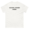 T-shirt Montagne blanc - Kiffance Saucisson-Castagnou