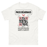 Thumbnail for T-shirt Béarn blanc - Immunité à la Connerie