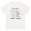 T-shirt Portugal blanc - Les Portugais Sont Formidables