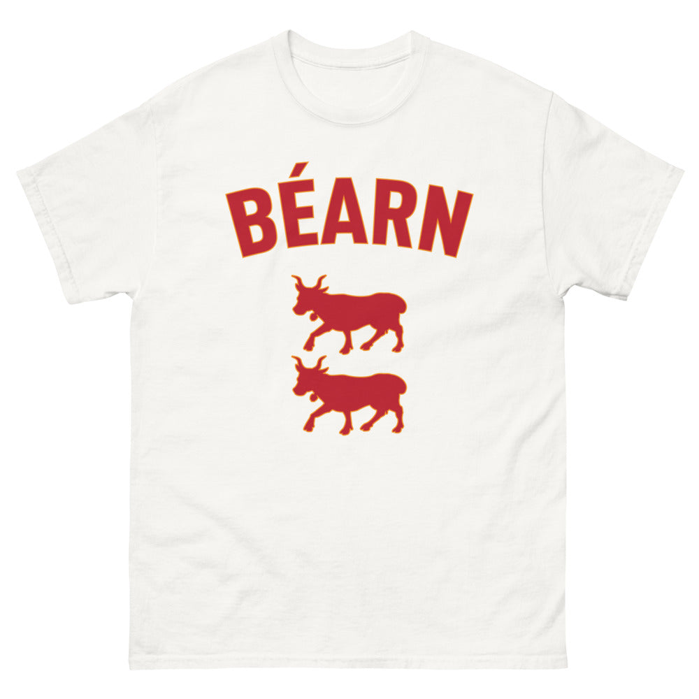 T-shirt Béarnais blanc - clin d'œil à l'âme du Béarn