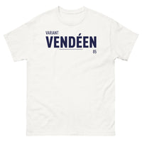 Thumbnail for T-shirt Vendée blanc - Esprit chaleureux et humoristique