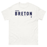 Thumbnail for T-shirt Bretagne blanc - Fierté régionale malicieuse