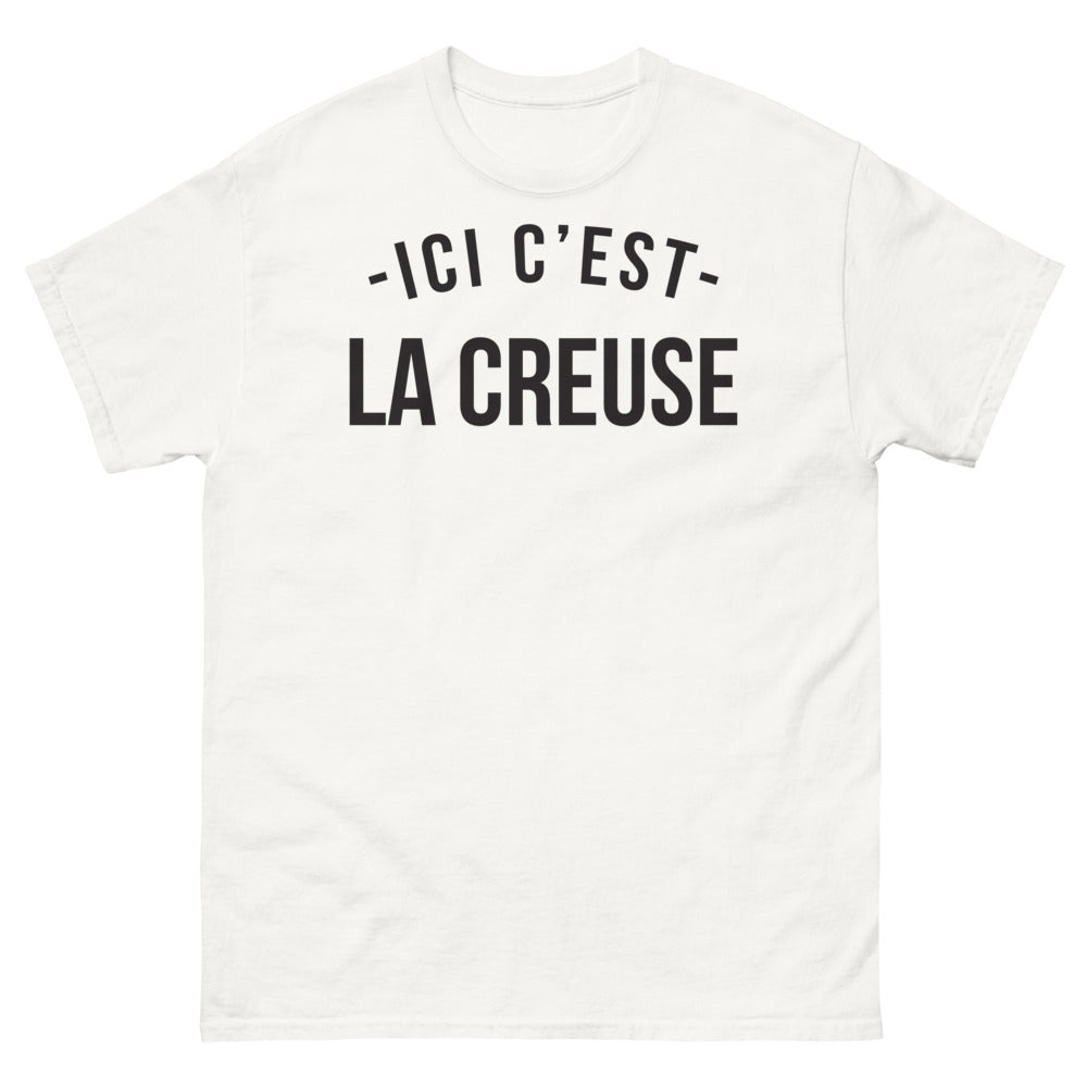 T-shirt Creuse blanc - Fières racines régionales