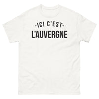 Thumbnail for T-shirt Auvergne blanc - Fier d'être Auvergnat