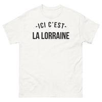 Thumbnail for T-shirt Lorraine blanc - Ici c'est la Lorraine