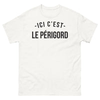 Thumbnail for T-shirt Périgord blanc - Fierté régionale et humour
